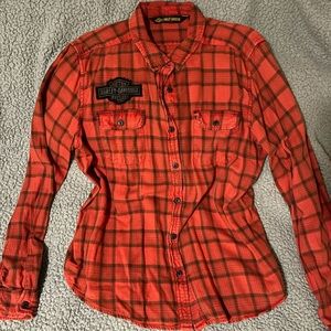 Women’s Harley Davidson button down shirt